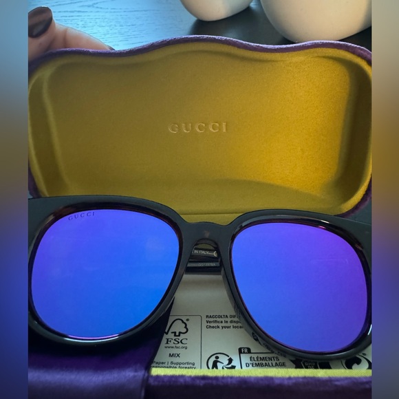 Gucci square frame sunglasses - Picture 2 of 10